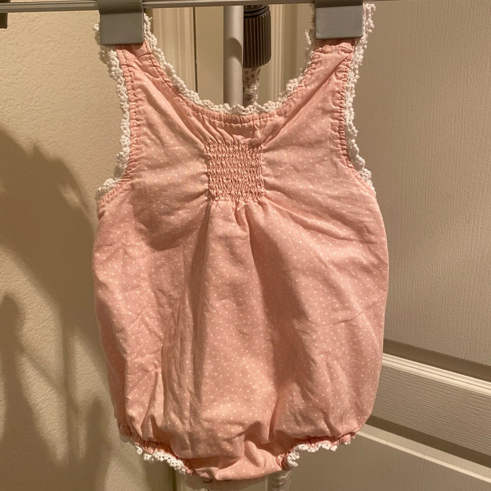 Baby pink dress